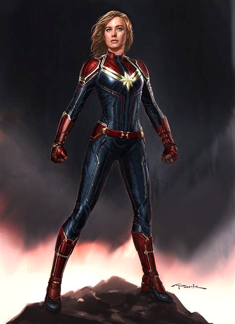 Captain Marvel new concept art shows Carol Danvers' suit design - SciFiNow