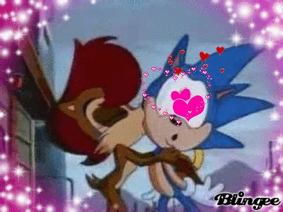 Sally Kisses Sonic Picture #132279334 | Blingee.com