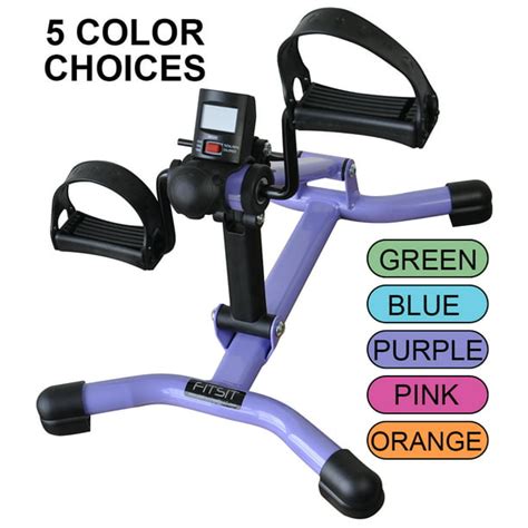 FitSit Deluxe Folding Pedal Exerciser for Arms & Legs Electronic Display - Walmart.com - Walmart.com