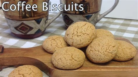 Coffee Biscuit Recipe - YouTube