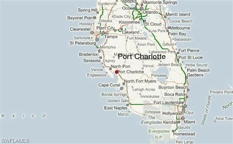 Map Of Port Charlotte Florida | Maps Of Florida