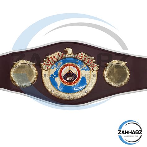 WBO Belt Replica World Boxing Organization Champion Adult Size WBA WBC ...