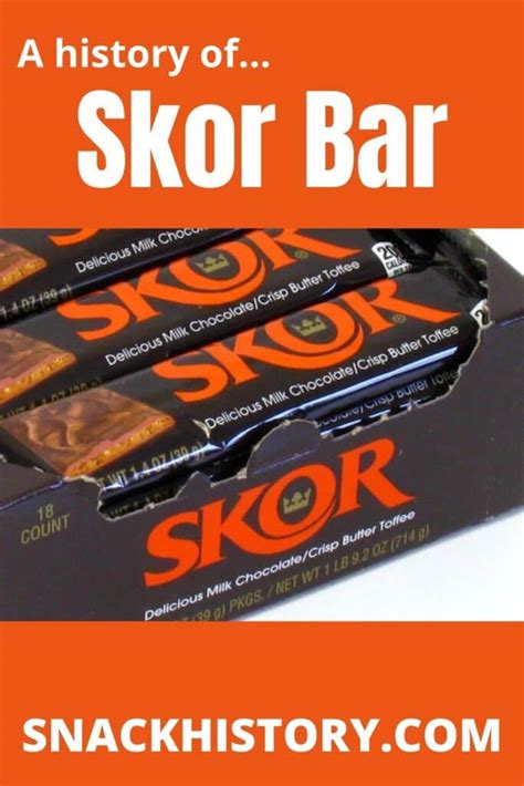 Skor Bar (History, Pictures & Commercials) - Snack History