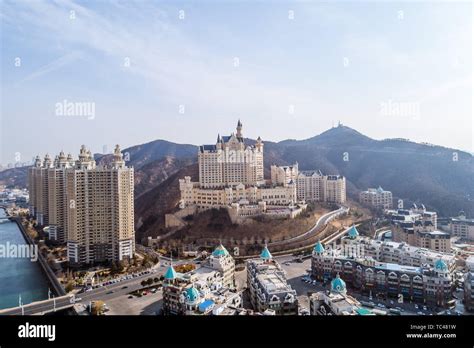 Dalian Castle Hotel Stock Photo - Alamy