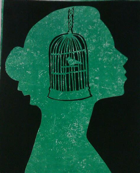 Caged Bird Silhouette by Craftpocalypse on DeviantArt