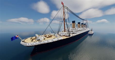 RMS Titanic | With full interior (DOWNLOAD) Minecraft Map