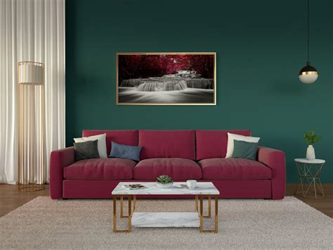 Burgundy Sofa What Color Wall? (10 Options) - roomdsign.com