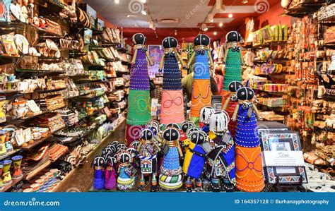 Traditional Beads at a Culture Shop in Johannesburg, South Africa Editorial Stock Photo - Image ...