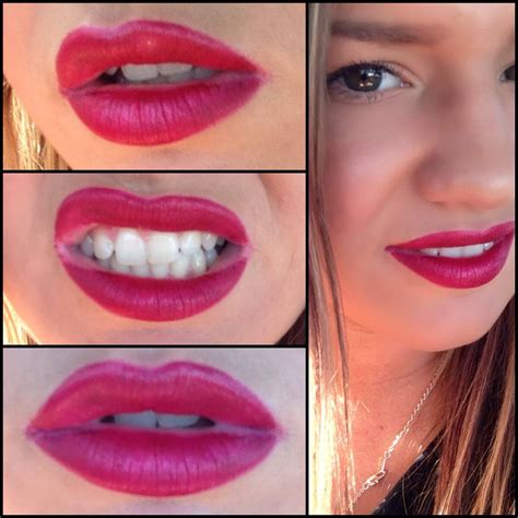 Christmas lips! Using a berry undertone lipstick - Revlon SuperLustrous Lipstick in Raspberry ...