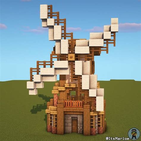 25 Minecraft Windmill Builds To Impress Your Friends - Mom's Got the Stuff