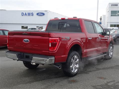 2021 Ford F-150 XLT Rapid Red, 5.0L V8 with Auto Start-Stop Technology and Flex-Fuel Capability ...