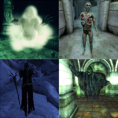 The undead in Oblivion are seriously creepy. I legit ran away the first ...