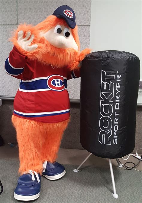 Get to know your NHL Mascots! Meet Youppi! of the Montreal Canadiens ...