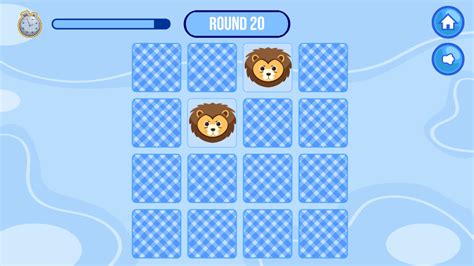 🕹️ Play Memory Match Game: Free Online Animal Memory Card Pair Matching ...