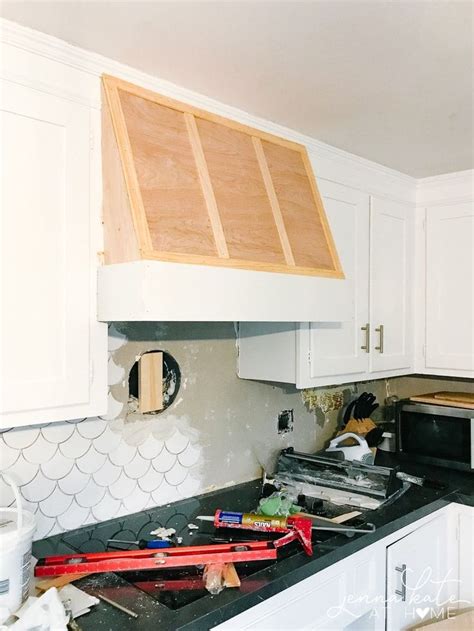 How to Build a DIY Range Hood Cover | Range hood cover, Diy hood range, Hood vent cover