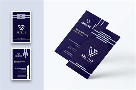 Designer Business Card Template-Vertical, Print Templates ft. creative ...