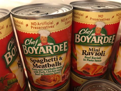 12 Chef Boyardee Can - OLIO