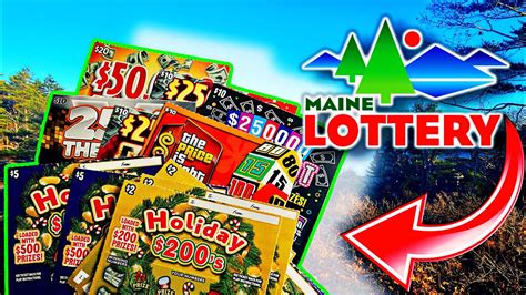 🔴 Awesome Maine Lottery Tickets! I am Shocked 😮 By How Good Their ...