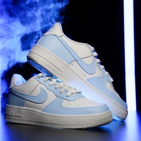 Light Baby Blue Custom Air Force 1