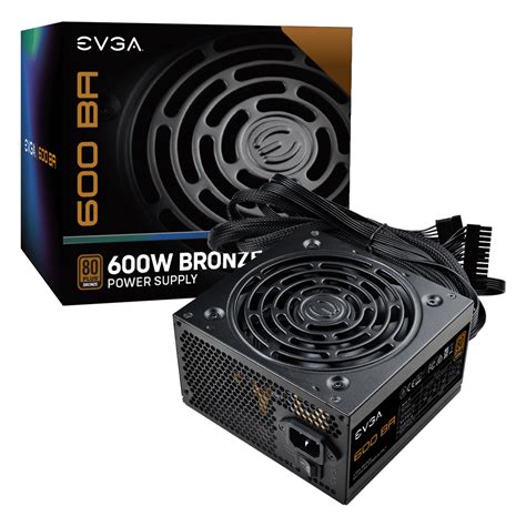 EVGA - Products - EVGA 600 BA, 80+ BRONZE 600W, 3 Year Warranty, Power Supply 100-BA-0600-K1 ...