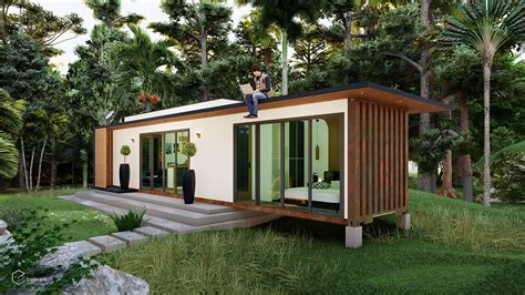 Modern Shipping Container House :: Behance