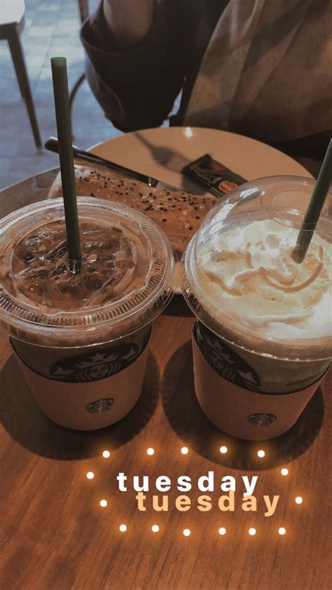 Starbucks instagram stories idea