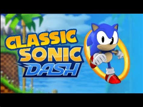 Playing Classic Sonic Dash - YouTube