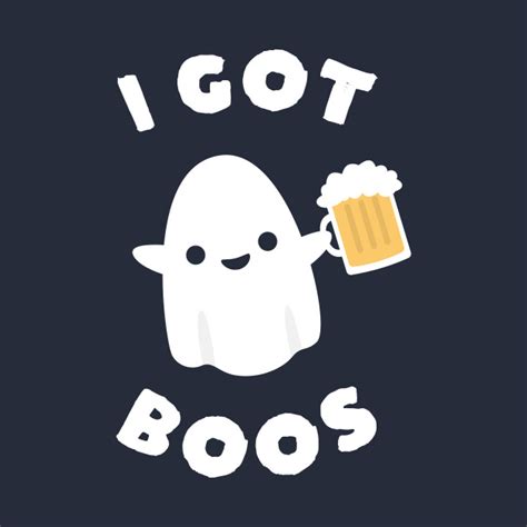 Boos Funny Halloween Pun - Halloween Ghosts - T-Shirt | TeePublic