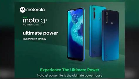 Motorola Moto G8 Power Lite to launch in India on May 21 ...