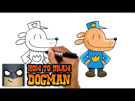 How to Draw Dogman | Art Tutorial - Videos For Kids