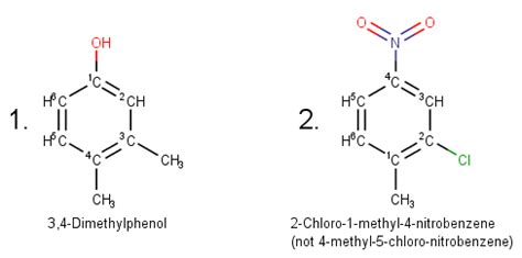 organic chemistry - What is the numbering of substituted benzene ...