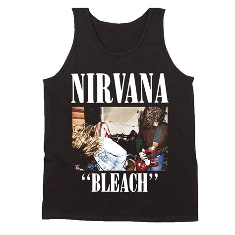 Nirvana Bleach Album Cover Man's Tank Top