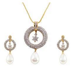 Imitation Jewelry - American Diamond Jewelry Manufacturer from Mumbai