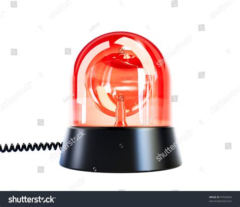 Red Flashing Light Stock Illustration 97935659 - Shutterstock