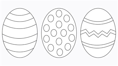 Easter Egg Template Free Printable - FREE PRINTABLE TEMPLATES