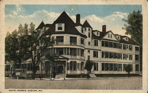 Hotel Norris Easton, MD Postcard