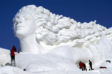 Ice and snow sculptures - CSMonitor.com