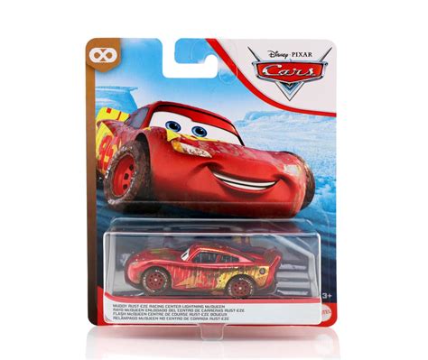 Dan the Pixar Fan: Cars 3: Muddy Rust-eze Racing Center Lightning McQueen