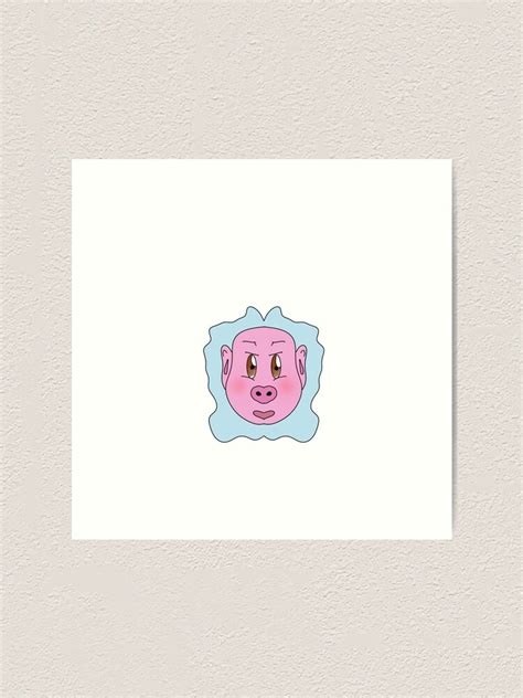 "Humanoid pig" Art Print for Sale by MargheritaLidia | Redbubble