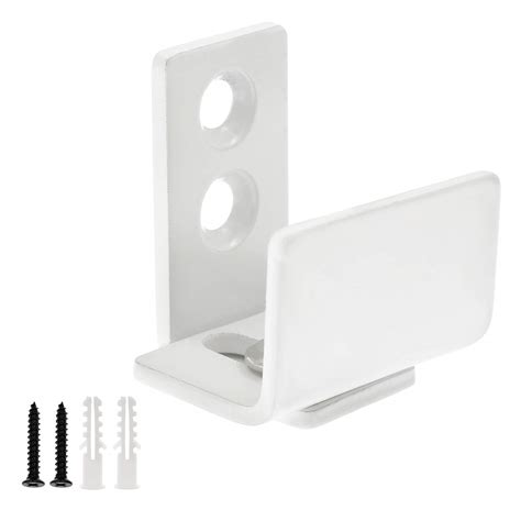 Buy BokWin White Barn Door Floor Guide - Adjustable Wall ed Barn Door Bottom Guide for Sliding ...