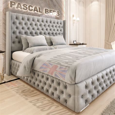 Rome Luxury Wingback Bed - PASCAL BEDS UK - PSCL™