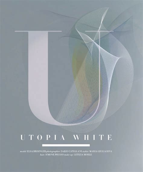 Magazine // UTOPIA WHITE on Behance