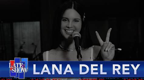 Watch Lana Del Rey Perform “Arcadia” On Colbert