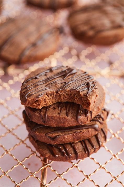 Chocolate Shortbread Cookies - Gemma’s Bigger Bolder Baking