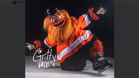 Flyers introduce odd-looking mascot 'Gritty,' soak in the...