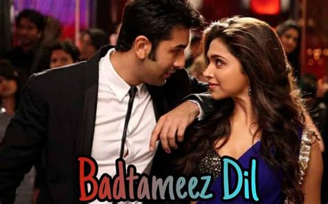 Benny Dayal - Badtameez Dil Lyrics | Yeh Jawaani Hai Deewani