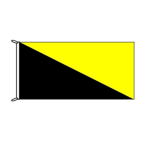 Black and Yellow Flag