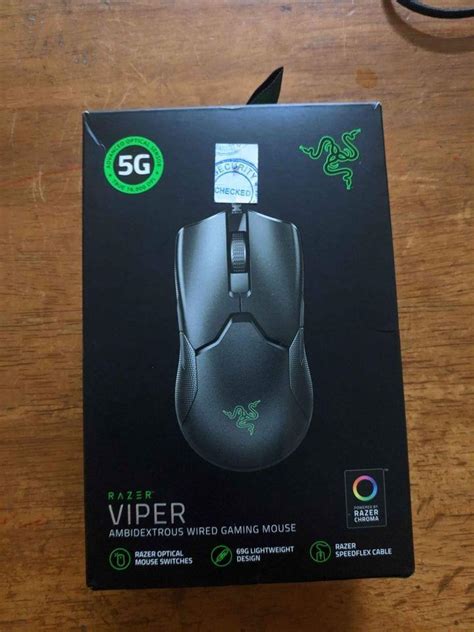 Razer Viper Gaming Mouse, Computers & Tech, Parts & Accessories, Mouse & Mousepads on Carousell