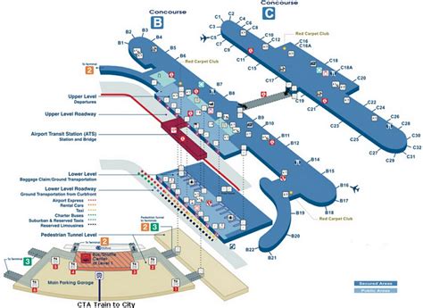 Newark Airport Terminal B Map - Maping Resources