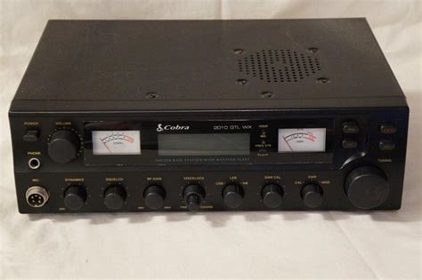 Cobra 2010 GTL WX CB Radio Base Station as seen on eBay #cbradio | Cb radio, Radio, Citizens ...